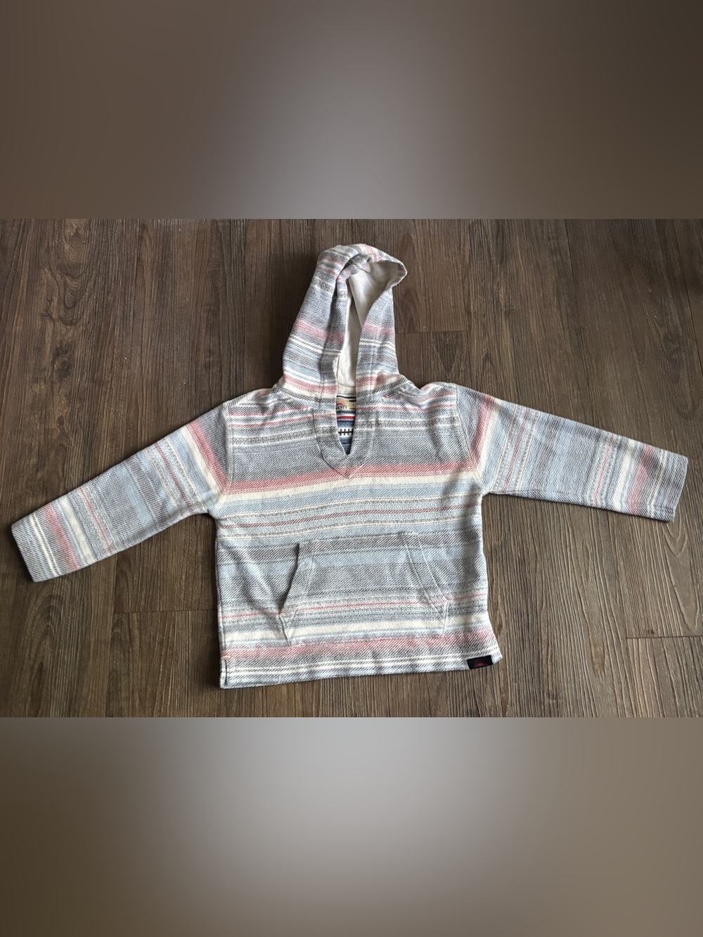 Kids 100% organic cotton Faherty Hoodie size 3T